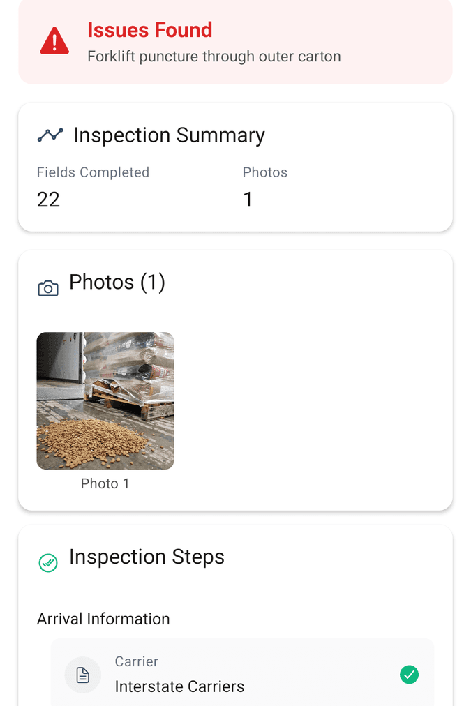 CargoLens Mobile App